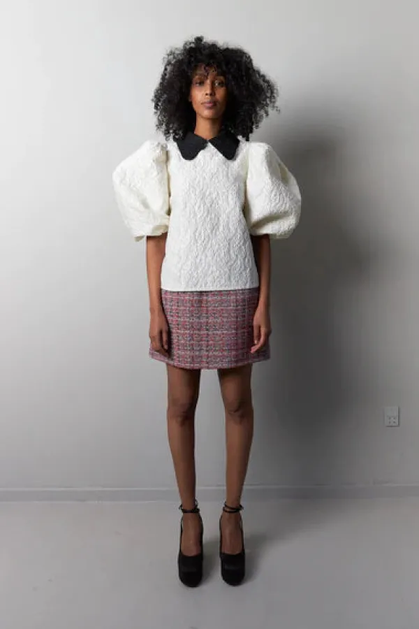 Tops>Stella Nova Albina Joe Blouse | Creme Vanilla