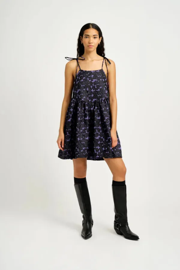 Dresses>Eliza Faulkner Amy Dress | Jacquard Purple