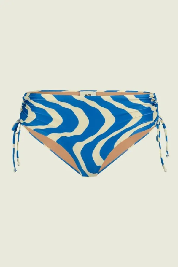 Swim>OAS Blue Rippling Ombra Bikini Bottom
