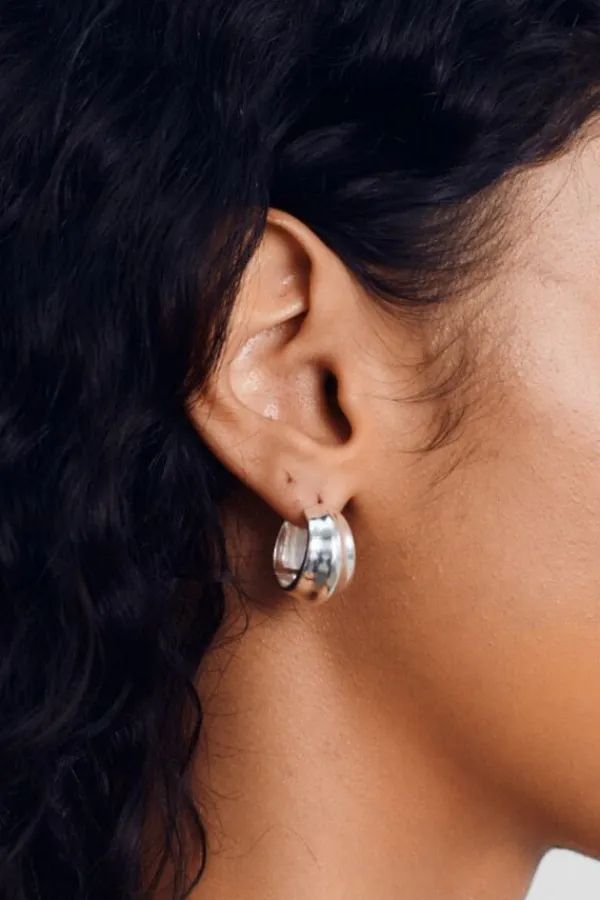 Jewelry>Wolf Circus Bodie Hoops | Gold