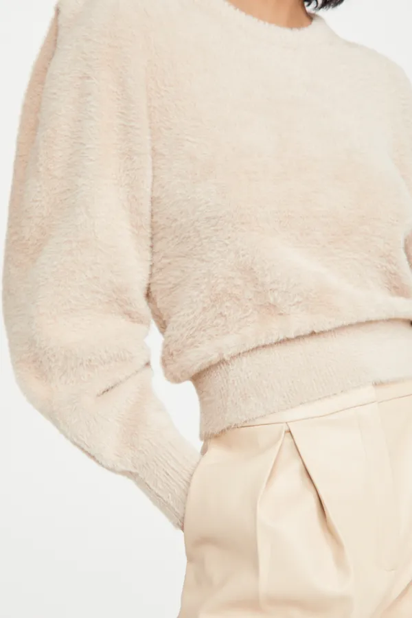 Tops>Ronny Kobo Carina Top Sand