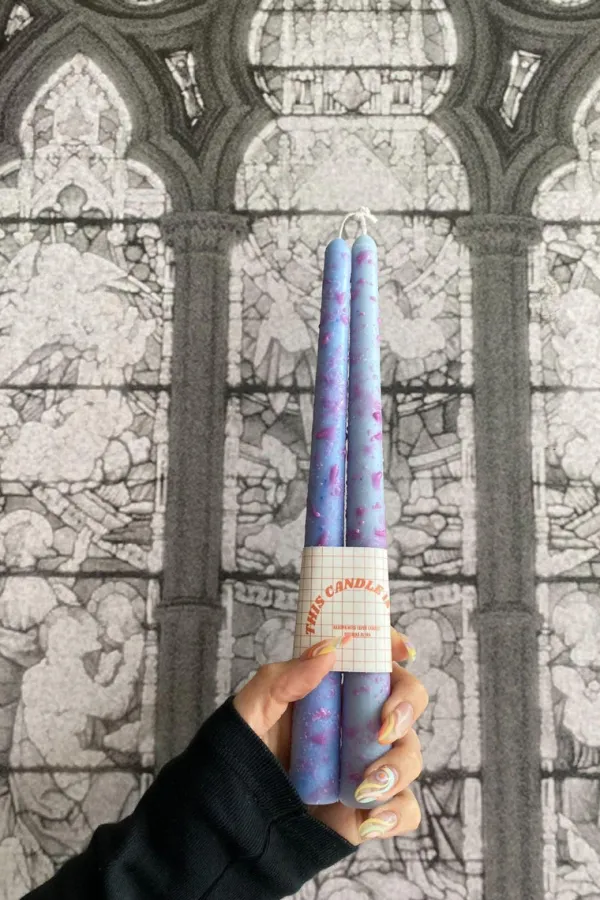 Home>Lit Candles Champagne Supernova Candles (Set of 2)