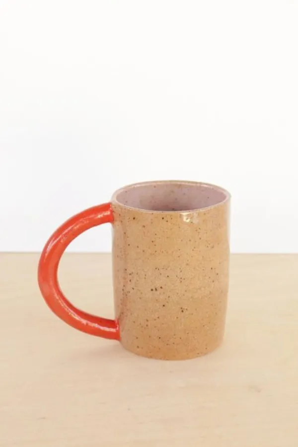 Home>Nightshift Ceramics Colourblock Mug | Poppy/Lavender