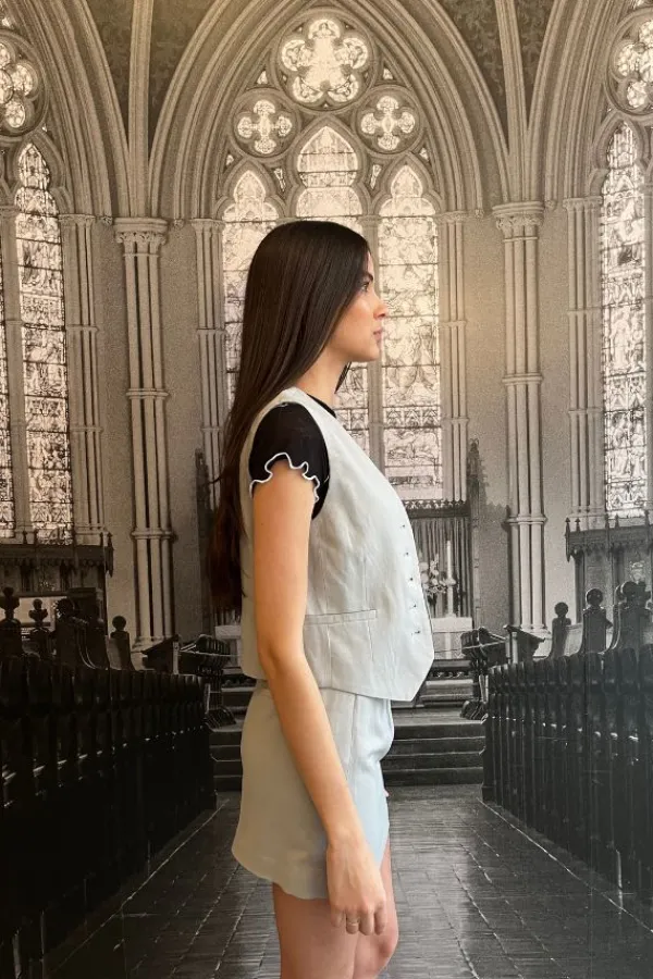 Bottoms>Herskind Debby Skirt | Stone