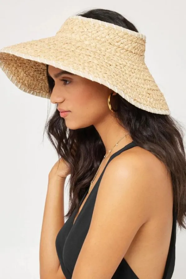 Accessories>L*Space Del Mar Roll Up Hat | Natural