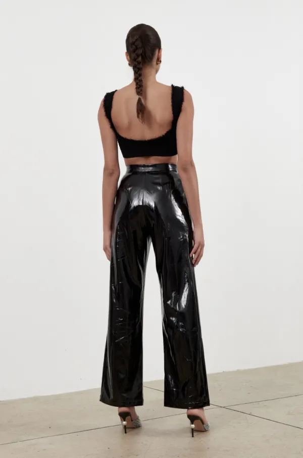 Bottoms>Ronny Kobo Dina Pant Black