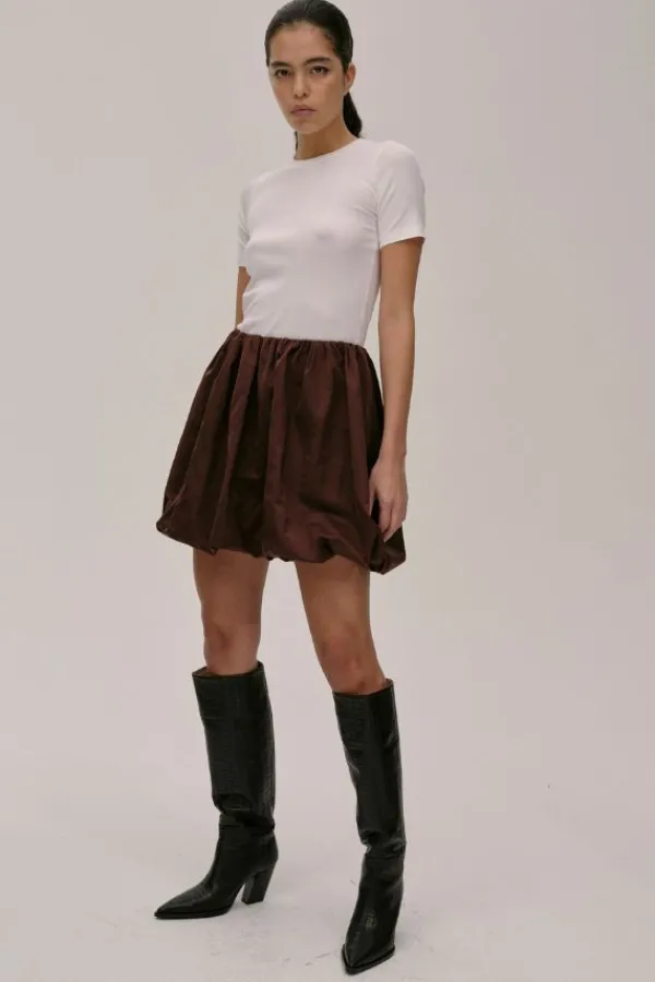 Bottoms>Herskind Evans Skirt | Oxblood