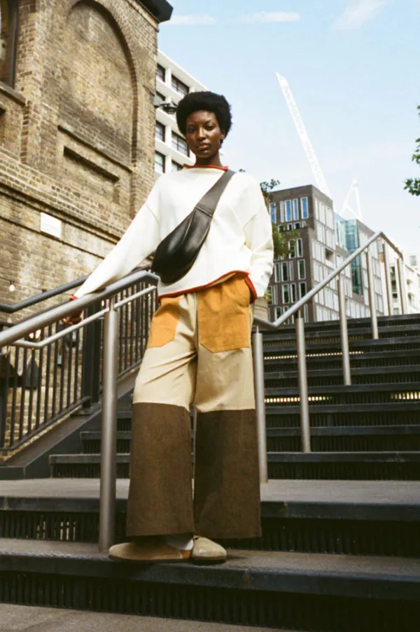 Bottoms>L.F.Markey Ewan Trouser | Patchwork