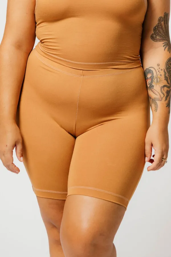 Lingerie|Bottoms>Mary Young Ferris Short Caramel