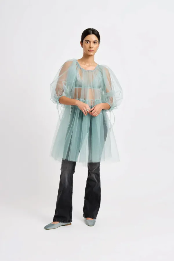 Dresses>Eliza Faulkner Fiona Dress | Seafoam