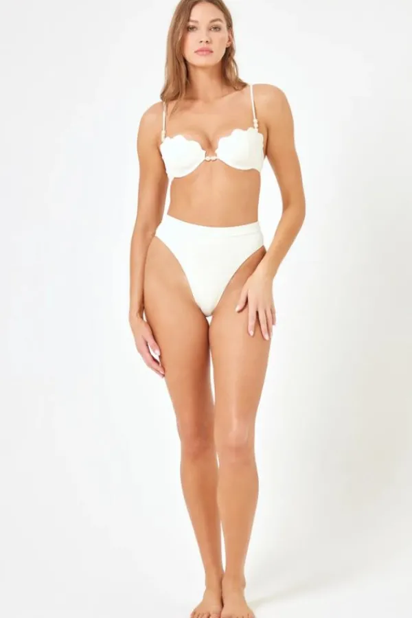 Swim>L*Space Frenchi Bikini Bottom | Cream