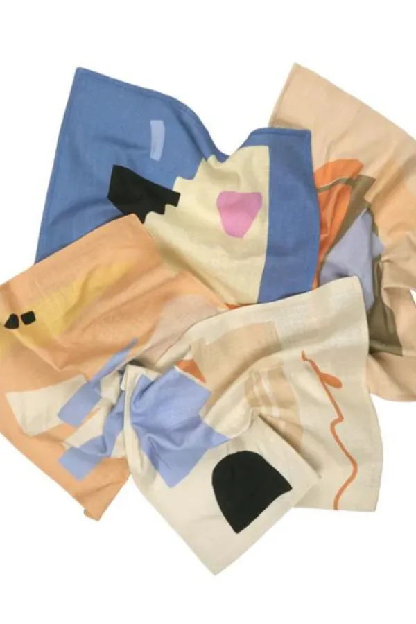 Home>Cold Picnic Good Day Napkins | Set of 4 Mixed
