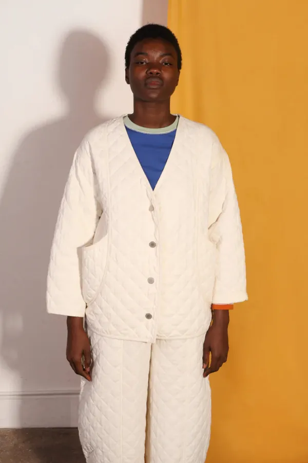 Tops>L.F.Markey Harlow Jacket | Ecru