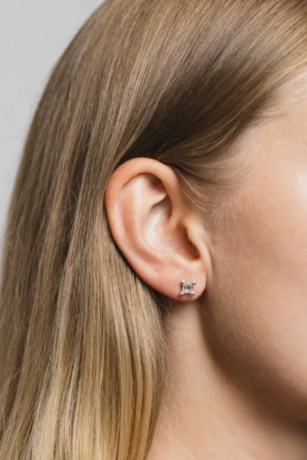 Jewelry>Wolf Circus Josie Studs | Seafoam and Silver