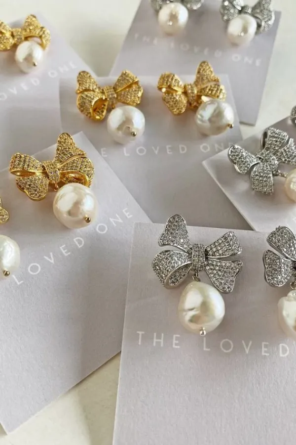 Bridal Accessories|Jewelry>The Loved One Joy Earrings | Gold