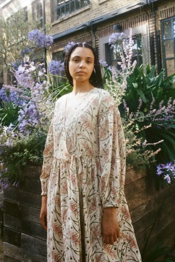 Dresses>Meadows Kobus Dress | Wheat Floral