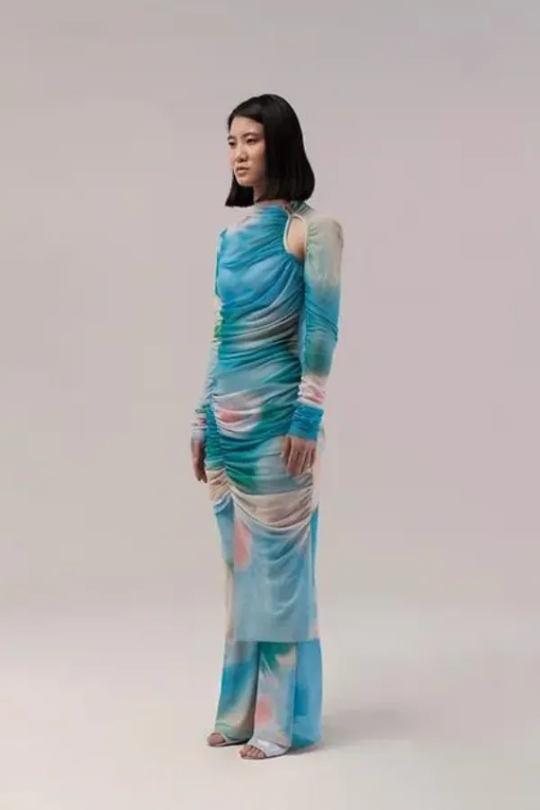 Dresses>Martín Across Korok Dress