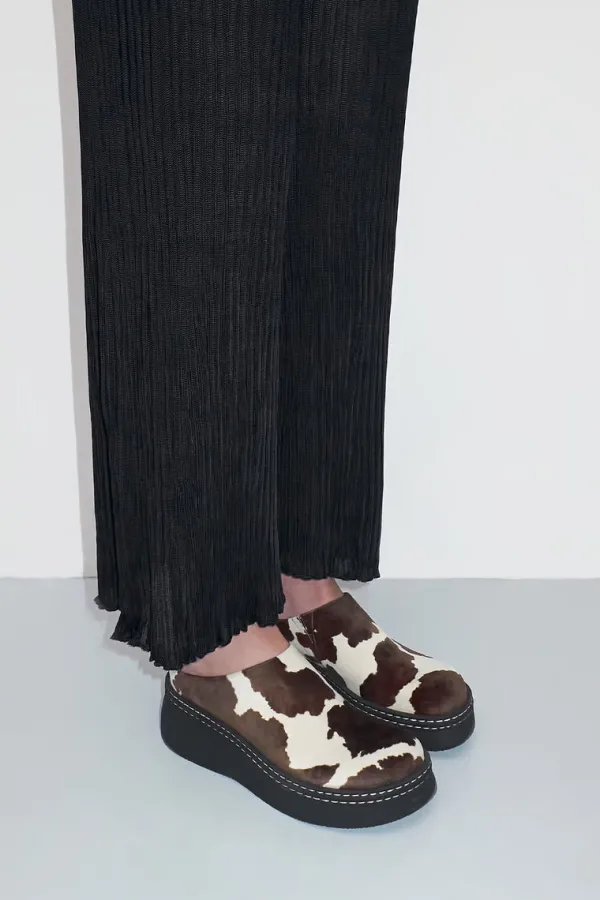 Shoes>MIISTA Kristi Cow Print Mules | Multi