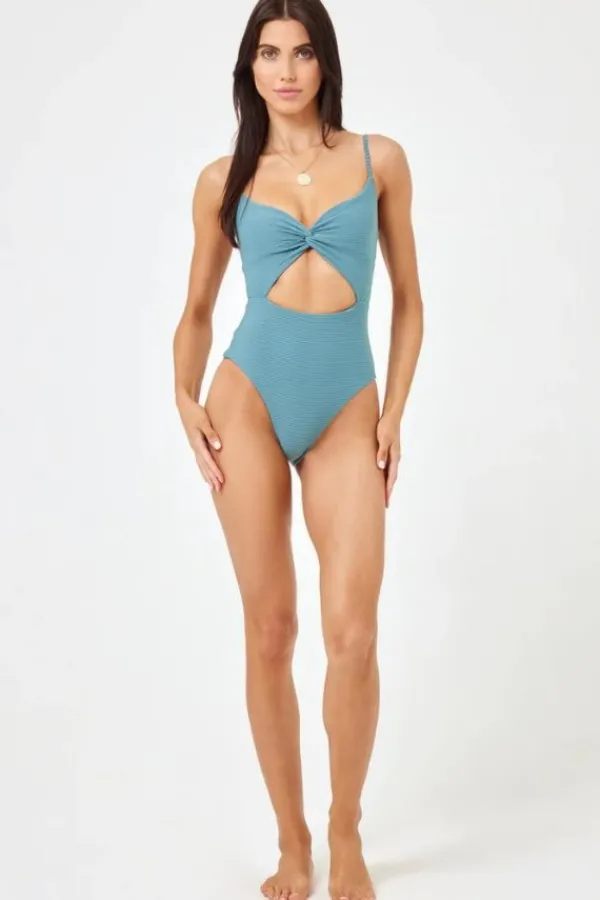 Swim>L*Space Kyslee One Piece Swimsuit | Slated Grass