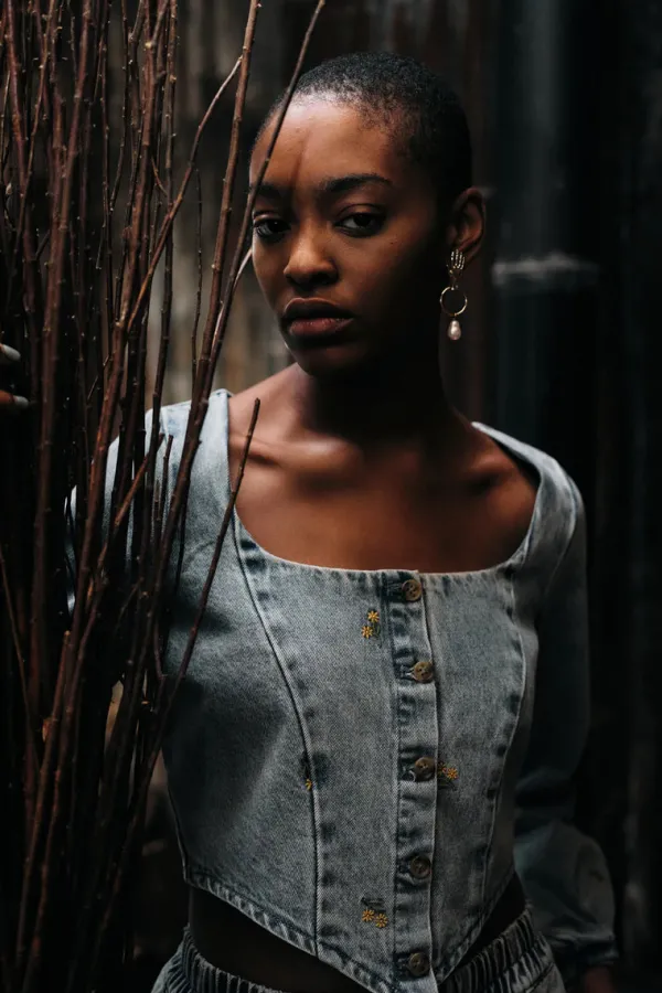 Tops>Meadows Lantana Corset Top | Buttercup Embroidery