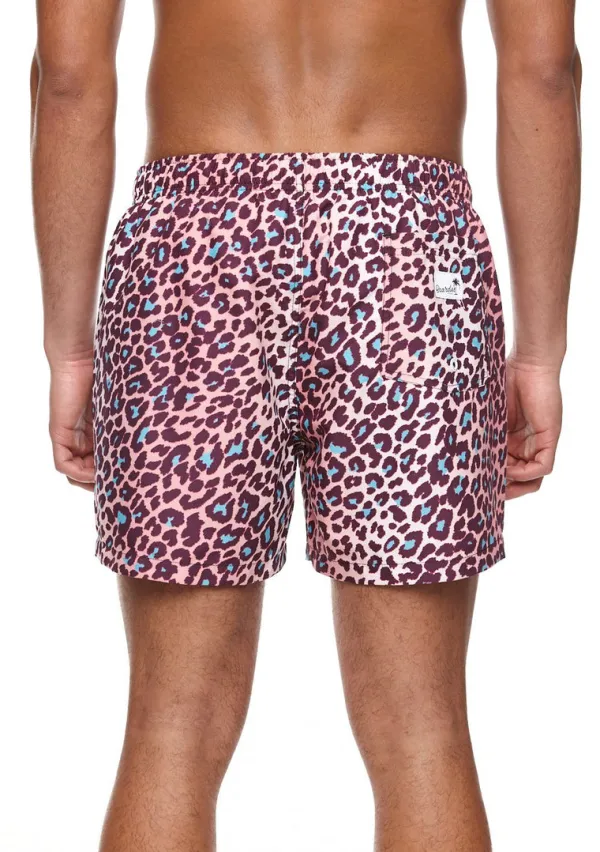 Swim|Accessories>Boardies Leopard Mid Length Swim Shorts