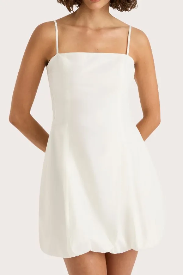 Ready-to-wear Whites|Dresses>Faithfull The Brand Lera Mini Dress | White