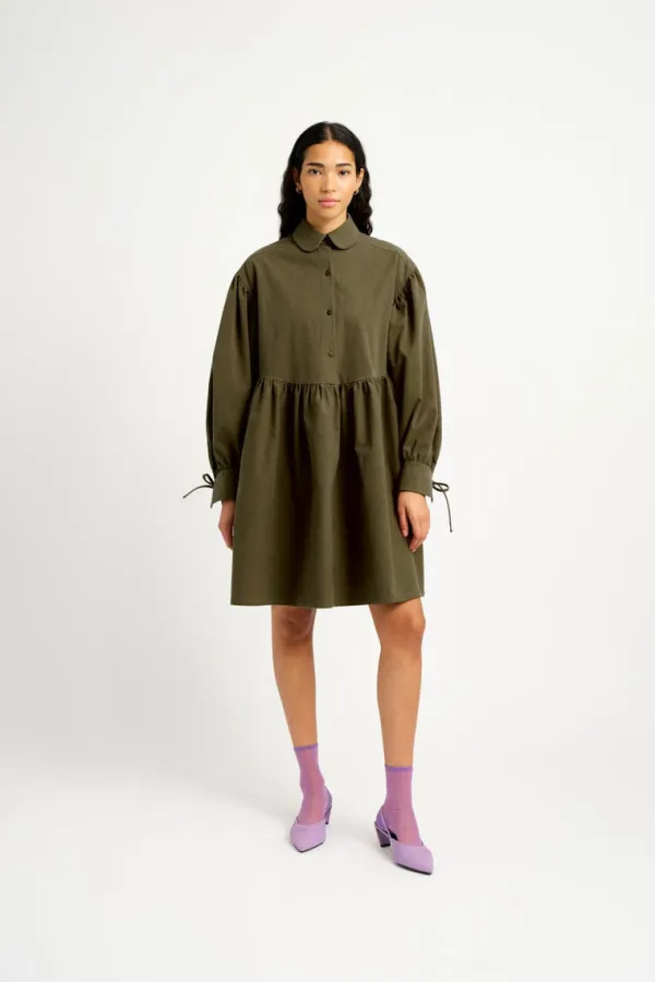 Dresses>Eliza Faulkner Loretta Dress | Army Green