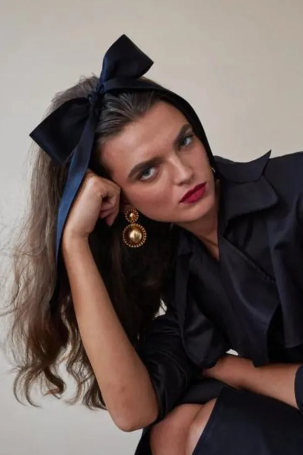 Bridal Accessories|Jewelry>Lelet NY Lucia Dome Drop Earrings | Gold