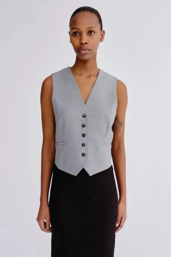 Tops>Herskind Mister Vest | Stone