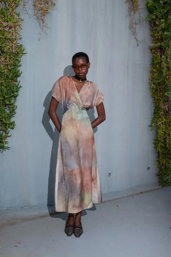 Dresses>Untitled in Motion Mylon Dress | Naiad