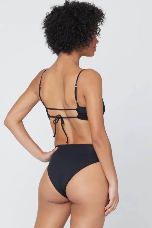 Swim>L*Space Nancy Lee Bottom Bitsy | Black
