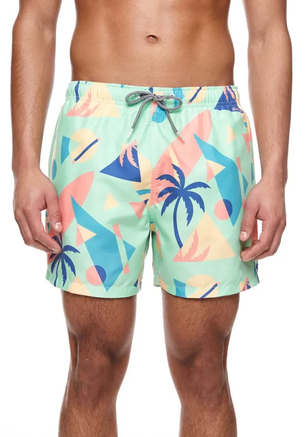 Swim|Accessories>Boardies Overlay Mid Length Swim Shorts