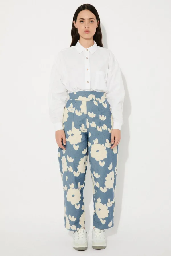 Bottoms>Rita Row Peony Pants | Flowers