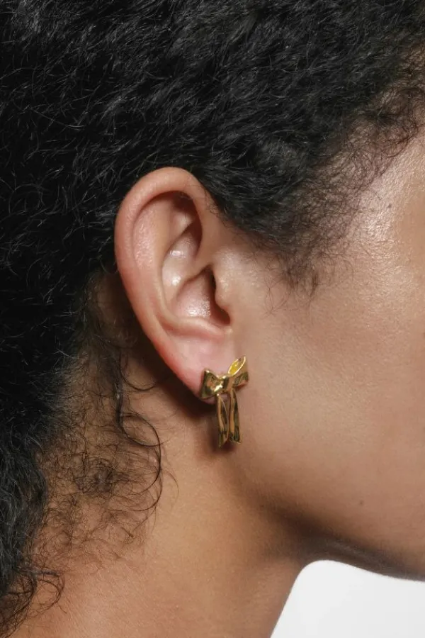 Bridal Accessories|Jewelry>Wolf Circus Ruby Earrings | Gold