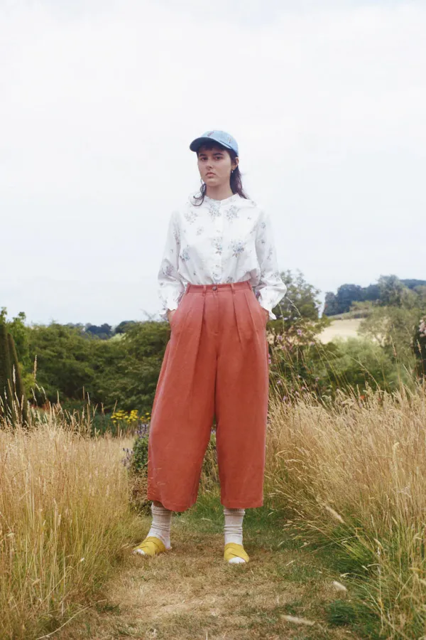 Bottoms>Meadows Sanne Trouser | Brick