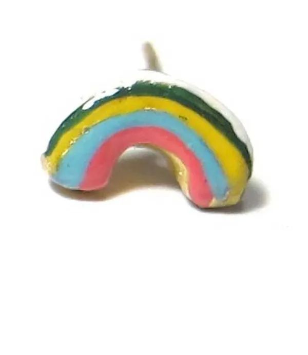 Jewelry>Susan Alexandra Single Stud Rainbow Earring