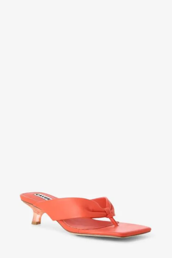 Shoes>Caverley Stella Mule | Flame Red