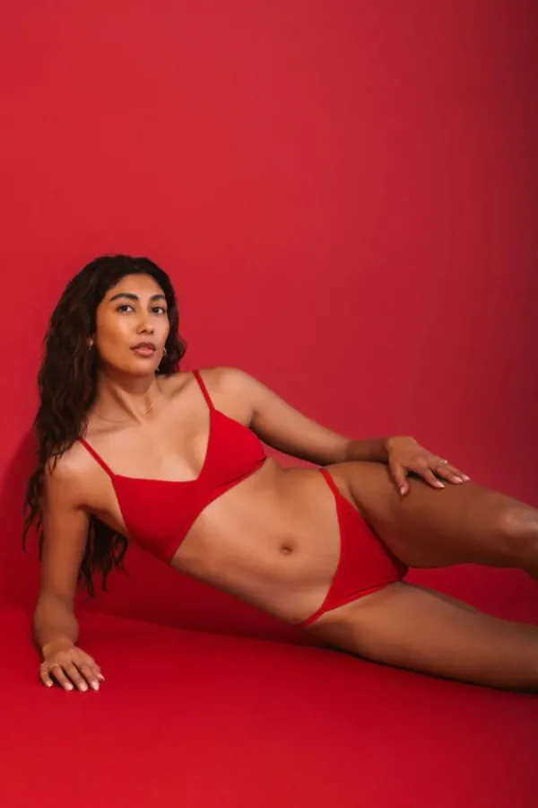 Lingerie>Huha String Thong | Red