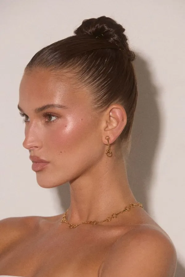 Jewelry>Luv AJ The Horsebit Stud Earrings | Silver
