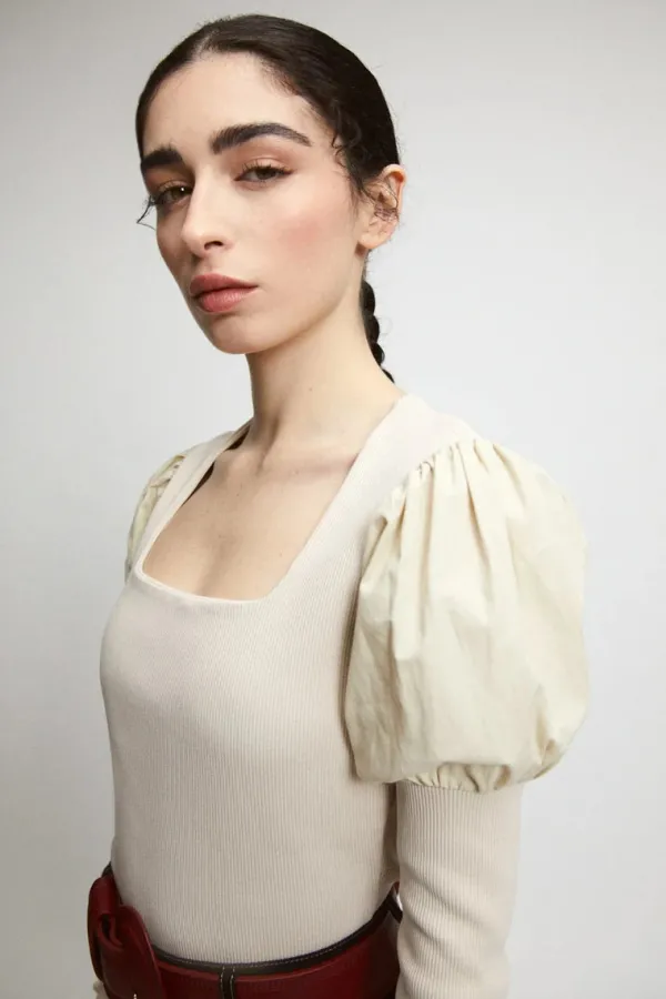 Tops>Rita Row Vill Top | Beige