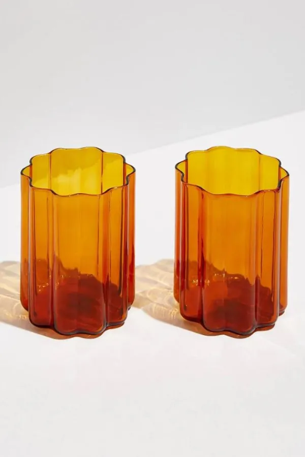 Home>Fazeek Wave Glass Set | Amber