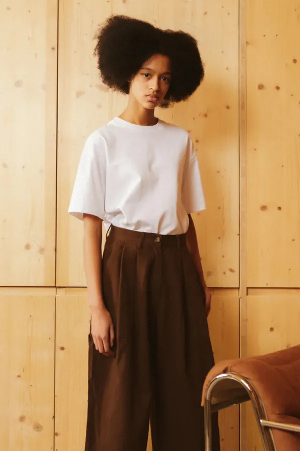 Bottoms>L.F.Markey Work Pant Trouser | Coffee