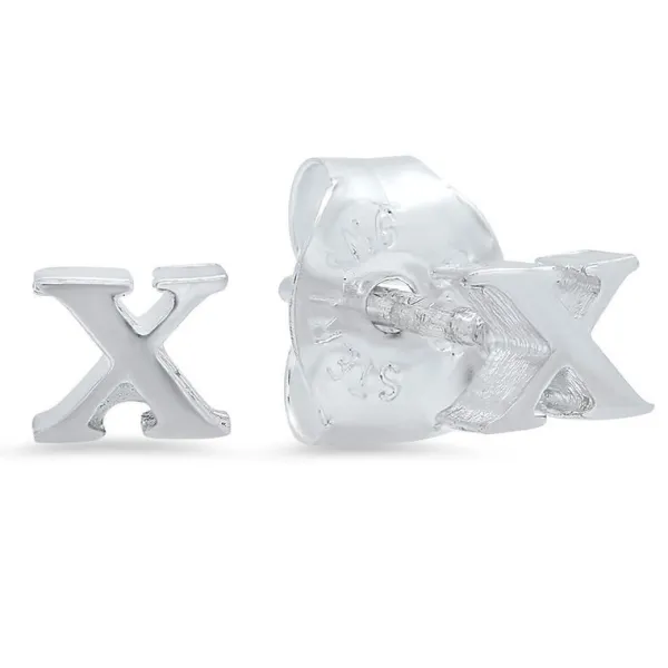 Jewelry>Studio Grun X Stud 18K Gold